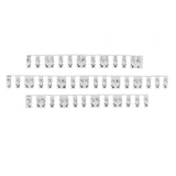 Maxbell Piano Stickers Piano Notes Guide for Beginner 88 Key Keyboard Learning Piano Black White