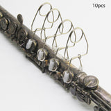 Maxbell 10x Flute Pad Clip Repair Tool Durable Multifunctional for Clarinet Sax Oboe