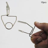 Maxbell 10x Flute Pad Clip Repair Tool Durable Multifunctional for Clarinet Sax Oboe