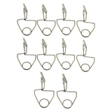 Maxbell 10x Flute Pad Clip Repair Tool Durable Multifunctional for Clarinet Sax Oboe