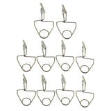 Maxbell 10x Flute Pad Clip Repair Tool Durable Multifunctional for Clarinet Sax Oboe