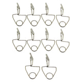 Maxbell 10x Flute Pad Clip Repair Tool Durable Multifunctional for Clarinet Sax Oboe