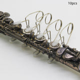 Maxbell 10x Flute Pad Clip Repair Tool Durable Multifunctional for Clarinet Sax Oboe