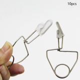 Maxbell 10x Flute Pad Clip Repair Tool Durable Multifunctional for Clarinet Sax Oboe