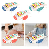 Maxbell Xylophone with Mallets Preschool Kindergarten Valentine's Day Gifts for Kids Blue