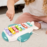 Maxbell Xylophone with Mallets Preschool Kindergarten Valentine's Day Gifts for Kids Green