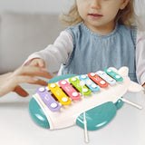 Maxbell Xylophone with Mallets Preschool Kindergarten Valentine's Day Gifts for Kids Green