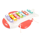 Maxbell Xylophone with Mallets Preschool Kindergarten Valentine's Day Gifts for Kids Red