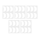 Maxbell 5x Flute Non Slip Lip Pad Durable Portable Practical Mouthpiece Patches Pads