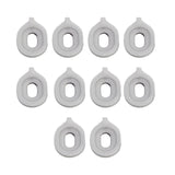Maxbell 10Pcs Valve Guides Euphonium Plastic Musical Instrument Repair Set Accessory