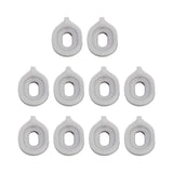 Maxbell 10Pcs Valve Guides Euphonium Plastic Musical Instrument Repair Set Accessory