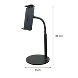 Maxbell Desk Phone Stand Flexible Alloy Lazy Bracket for Bedroom Kitchen Office