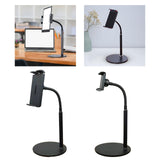 Maxbell Desk Phone Stand Flexible Alloy Lazy Bracket for Bedroom Kitchen Office