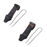 Maxbell Bass Guitar Strap Durable Adjustable for Acoustic Electric Guitars Mandolins Black