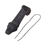 Maxbell Bass Guitar Strap Durable Adjustable for Acoustic Electric Guitars Mandolins Black