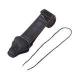 Maxbell Bass Guitar Strap Durable Adjustable for Acoustic Electric Guitars Mandolins Black