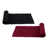 Maxbell Piano Keyboard Cover Fabric Key Cover Cloth for Upright Piano Electric Piano Black