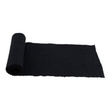 Maxbell Piano Keyboard Cover Fabric Key Cover Cloth for Upright Piano Electric Piano Black