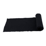 Maxbell Piano Keyboard Cover Fabric Key Cover Cloth for Upright Piano Electric Piano Black