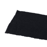 Maxbell Piano Keyboard Cover Fabric Key Cover Cloth for Upright Piano Electric Piano Black