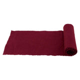 Maxbell Piano Keyboard Cover Fabric Key Cover Cloth for Upright Piano Electric Piano Red