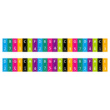 Maxbell 2Pcs Thumb Piano Decals Gift Scale Sticker for Kids Practice