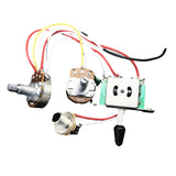 Maxbell Guitar Potentiometer Metal Circuit Wiring Guitar Wiring Harness Set Replaces 5 way