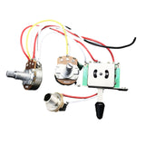 Maxbell Guitar Potentiometer Metal Circuit Wiring Guitar Wiring Harness Set Replaces 5 way