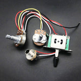 Maxbell Guitar Potentiometer Metal Circuit Wiring Guitar Wiring Harness Set Replaces 5 way