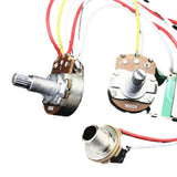 Maxbell Guitar Potentiometer Metal Circuit Wiring Guitar Wiring Harness Set Replaces 5 way