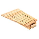 Maxbell 13 Note Glockenspiel Portable Hand Knock Piano Toy for Event Concert Outside