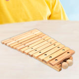 Maxbell 13 Note Glockenspiel Portable Hand Knock Piano Toy for Event Concert Outside