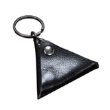 Maxbell Guitar Pick Holder Keychain Birthday Gift Key Fob Case Bag Plectrum Case Bag Black