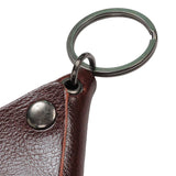 Maxbell Guitar Pick Holder Keychain Birthday Gift Key Fob Case Bag Plectrum Case Bag Brown