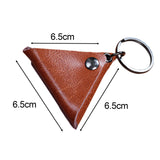 Maxbell Guitar Pick Holder Keychain Birthday Gift Key Fob Case Bag Plectrum Case Bag Orange