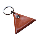 Maxbell Guitar Pick Holder Keychain Birthday Gift Key Fob Case Bag Plectrum Case Bag Orange