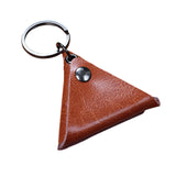 Maxbell Guitar Pick Holder Keychain Birthday Gift Key Fob Case Bag Plectrum Case Bag Orange