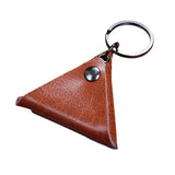 Maxbell Guitar Pick Holder Keychain Birthday Gift Key Fob Case Bag Plectrum Case Bag Orange