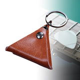 Maxbell Guitar Pick Holder Keychain Birthday Gift Key Fob Case Bag Plectrum Case Bag Orange