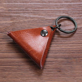 Maxbell Guitar Pick Holder Keychain Birthday Gift Key Fob Case Bag Plectrum Case Bag Orange