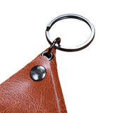 Maxbell Guitar Pick Holder Keychain Birthday Gift Key Fob Case Bag Plectrum Case Bag Orange