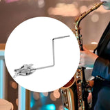 Maxbell Saxophone Marching Clip Holder Metal Sax Marching Clamp on for Marching Band