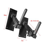 Maxbell 2x Guitar Wall Mount Hanger for Acoustic Guitar Banjo Musical Instrument