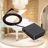 Maxbell Compact Sustain Pedal Electric Piano Sustain Foot Pedal for MIDI Controllers