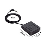 Maxbell Compact Sustain Pedal Electric Piano Sustain Foot Pedal for MIDI Controllers