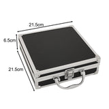 Maxbell Mic Gear Storage Box Hard Case Instrument Box Hard Shell Carrying Case