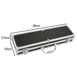 Maxbell Mic Gear Storage Box Hard Case Instrument Box Hard Shell Carrying Case