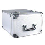 Maxbell Vinyl Carrying Box with Lid Portable Crate LP Albums Storage Box for Records