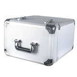 Maxbell Vinyl Carrying Box with Lid Portable Crate LP Albums Storage Box for Records