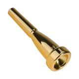 Maxbell Trumpet Mouthpiece Smooth Alloy for Professional Players Trumpet Accessories Gold 3C